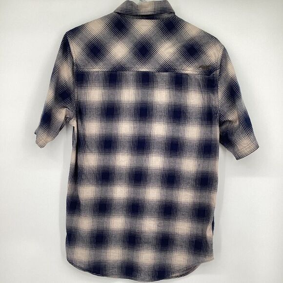 Men’s‎ Mountain Khakis Short Sleeved Plaid Shirt - Small - Picture 3 of 7